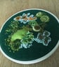 Hand embroidered and beaded textile art - Image 4