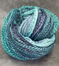 Pure Wool Handspun yarn, Aran or Worsted weight, 100g, multicoloured