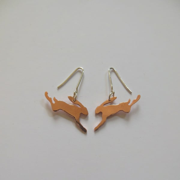 Leaping Hare Earrings