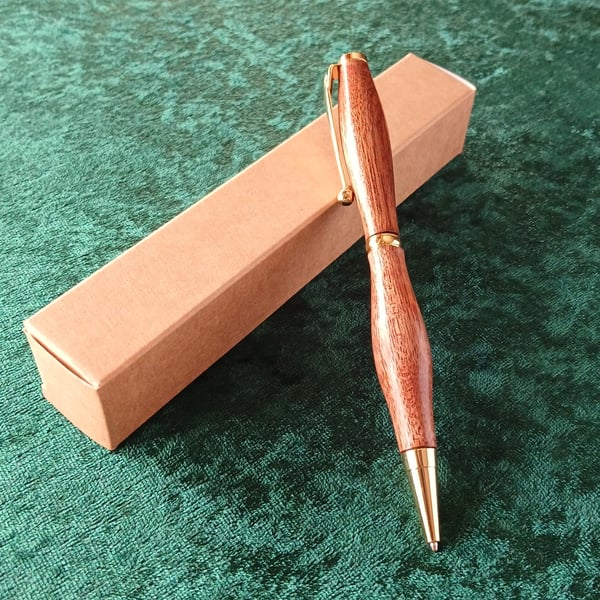 Handmade Wood Pen - Sapele