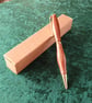 Handmade Wood Pen - Sapele - Image 1