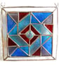 Patchwork Quilt Suncatcher Stained Glass  - Image 8