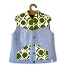 Batik Belter Handmade Quilted Vest (Size Medium UK 12-14)