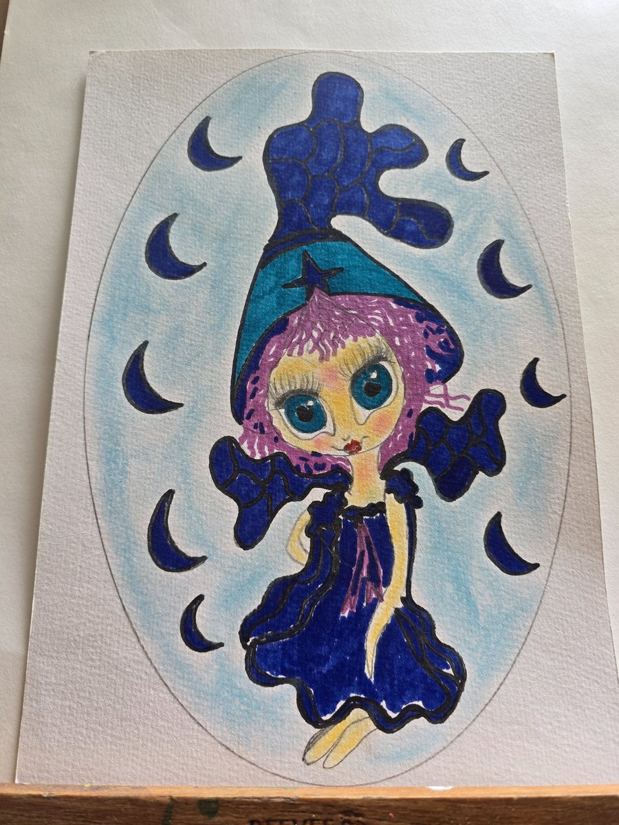 Fairy Witch Drawing 