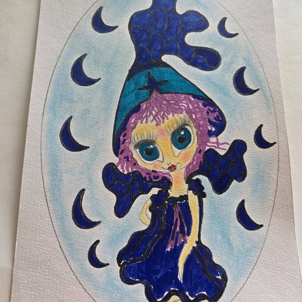 Fairy Witch Drawing 