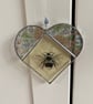 Stained Glass Bee Heart - Image 2