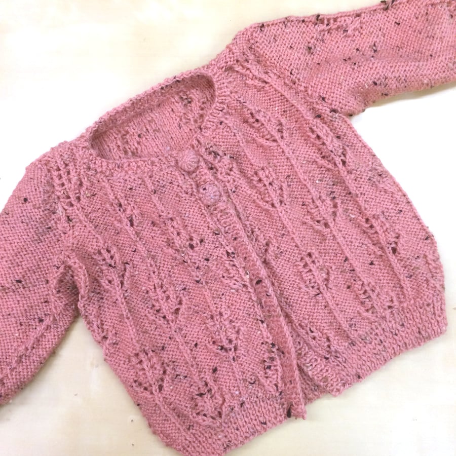 Hyacinth Childrens Cardigan Knitting Kit