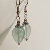 Pale Blue Fluorite Earrings   KCJE15