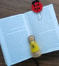 Ladybird giant paperclip bookmark