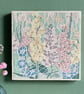 Mosaic Floral Art - Pastel Garden Mosaic Wall Plaque - Image 1