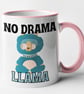 No Drama Llama Mug Funny Novelty Yoga Fitness Gift Joke Family Friend Birthday  - Image 4