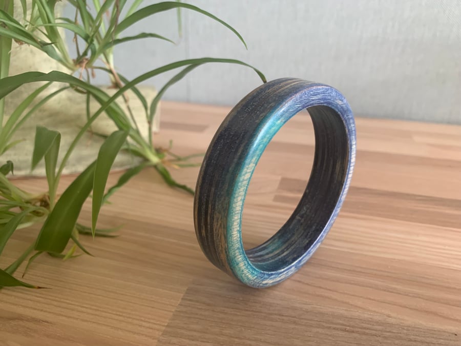 Laminated Boho Bangle