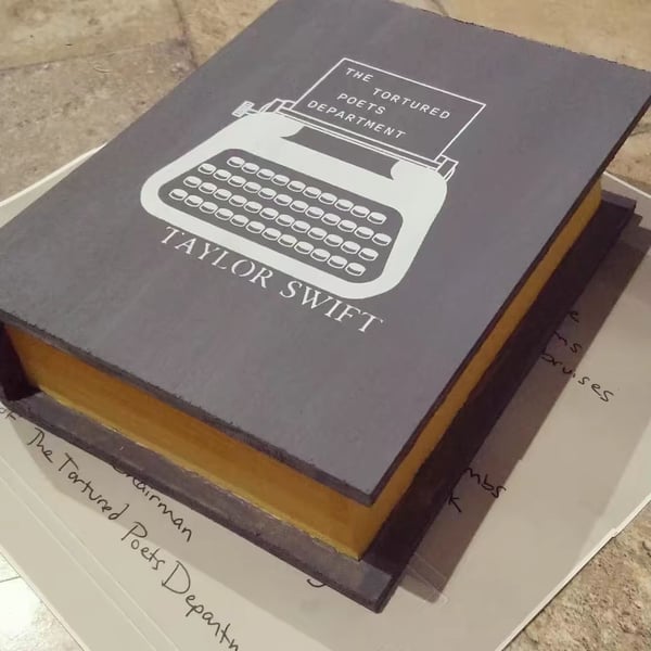 The Tortured Poets Department book box