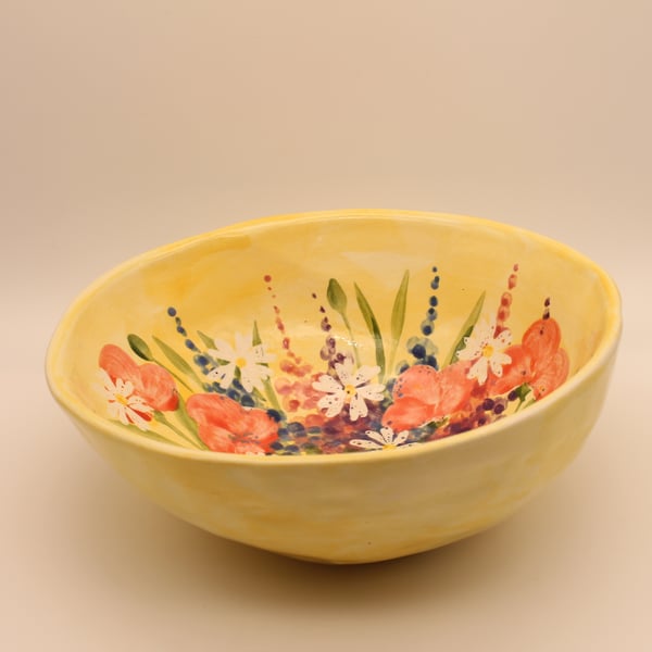 Delphinium Yellow Bowl