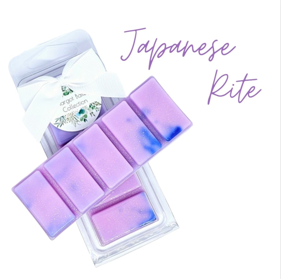 Japanese Rite  Wax Melts UK  50G  Luxury  Natural  Highly Scented