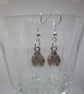 Ladybird Themed Tibetan Charm Earrings - Image 1