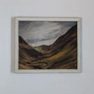 Glen Tilt, Cairngorms, Scottish Highlands Landscape Original Painting