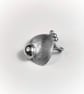 Silver frosted shell pendant - Image 3