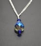 Crystal necklace - Blue - Image 2