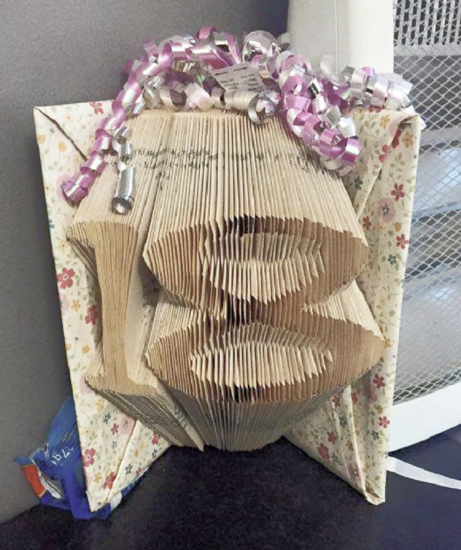 18, MMF Book Folding Pattern - EMAILED PDF PATTERN