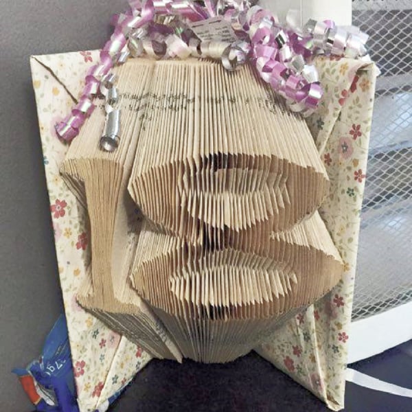 18, MMF Book Folding Pattern - EMAILED PDF PATTERN