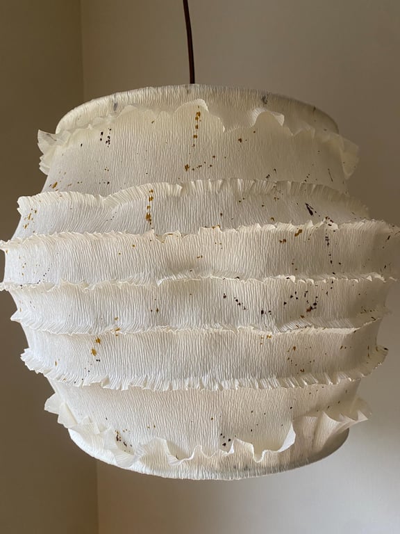 Paper pendant lightshade