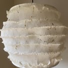 Paper pendant lightshade