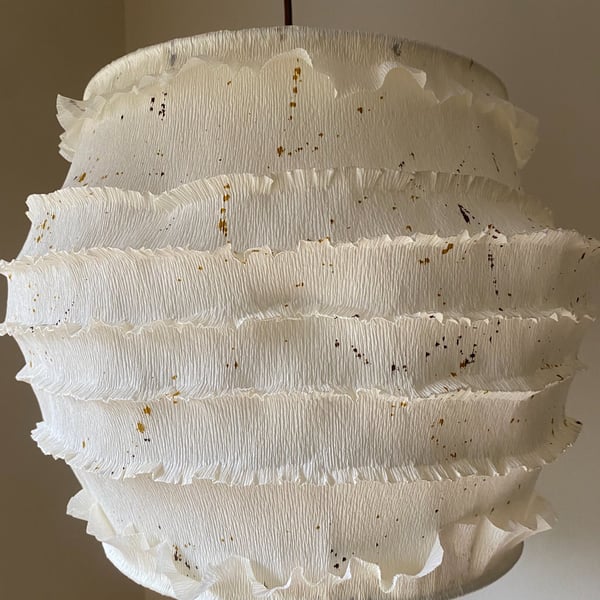 Paper pendant lightshade