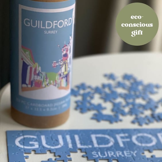 Guildford High Street Surrey jigsaw puzzle (1)