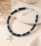 Colourful Coastal Handmade Anklet