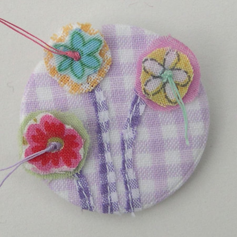 Flower Trio Pin-card