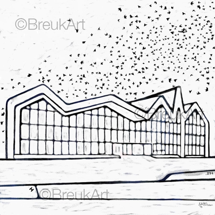 Clydeside, Riverside Museum. Mono.