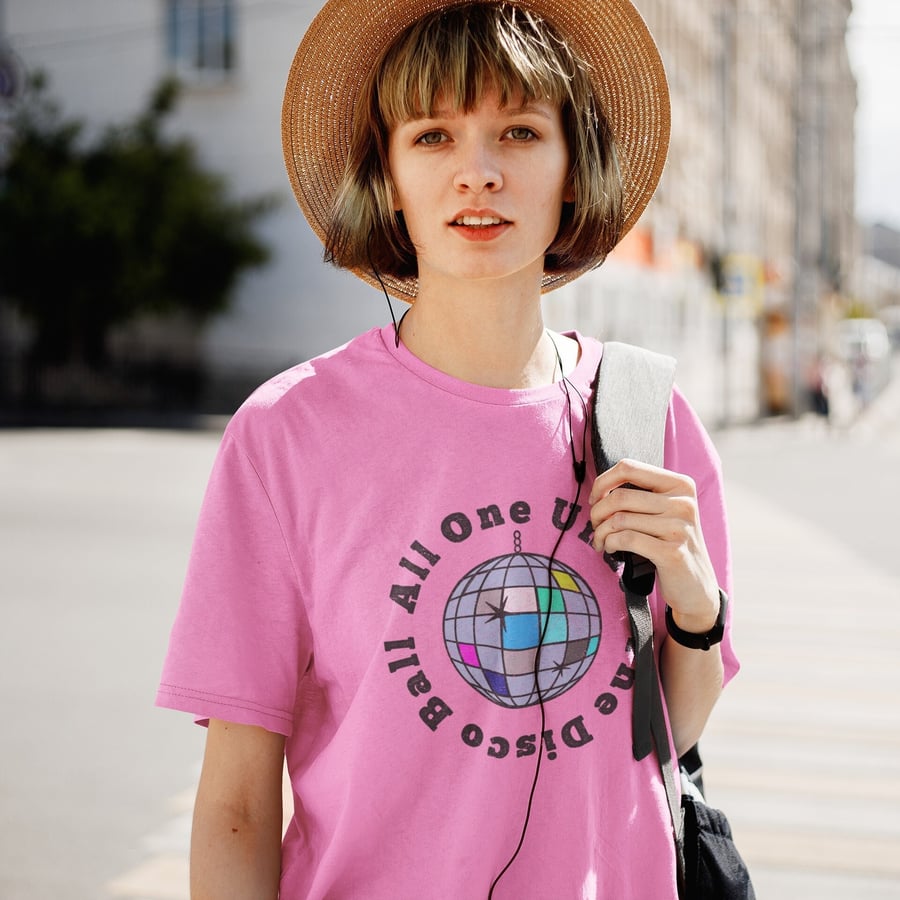 Under The Disco Ball Shirt, Positive T Shirt, Motivation T-shirt, Inspirational 