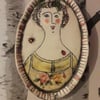 Miniature ceramic cameo