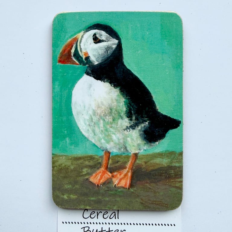 Puffin Magnet, Claire Kirkpatrick 
