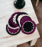 -SOLD- Crocheted Coaster Set - Image 10