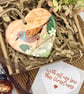 Hedge Sparrow Heart - Cute Keepsake Gift Tag or Christmas Decoration - Image 1