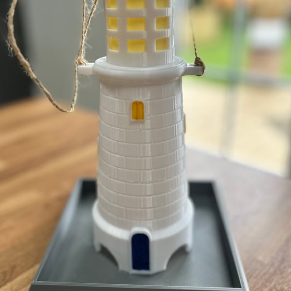 Personalised Lighthouse Bird Feeder 