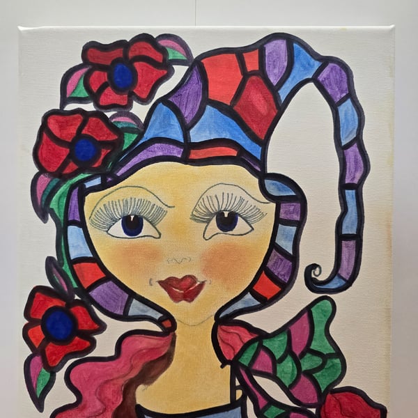 Fairy Witch Painting 