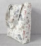 Tote bag, shopping bag, cats, birds - Image 3