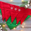 Christmas Elf Dog Bandana (can be personalised)