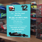 Kimi Antonelli F1 2026 Radio Messages F1 Metal Sign Plaque F1 Gift Wall Decor