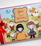 Snow White birthday guest book, snow whie birthday party gift - Image 1
