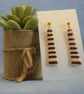 Minimalist Bar Drop Earrings - Image 3