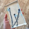 Blue Stems Ceramic Dish