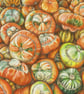 Greetings card - blank - Pile of Pumpkins - Image 2