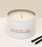 Rhubarb gin - tin candle, Fruity scent  - Image 2