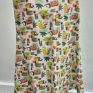 Girls dress, bugs fabric age 3-4 and 4-5 years