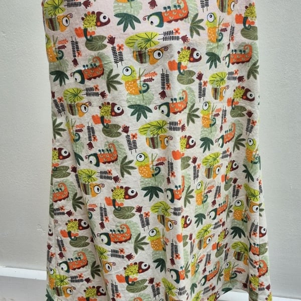 Girls dress, bugs fabric age 3-4 and 4-5 years