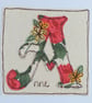 Personalised Embroidered Name Card - Image 8